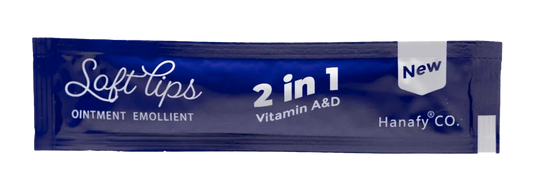 Hanafy Vitamin A&D Cura labbra post-pm (100 pezzi)