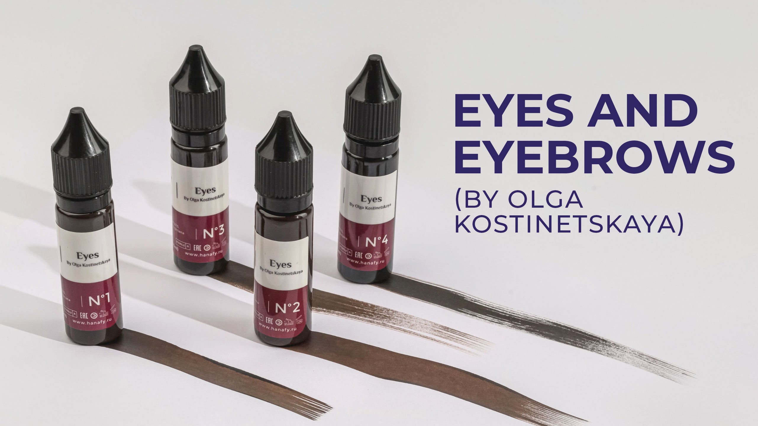 Eyelids Pigments By Olga Kostinetskaya Hanafy Company Gr