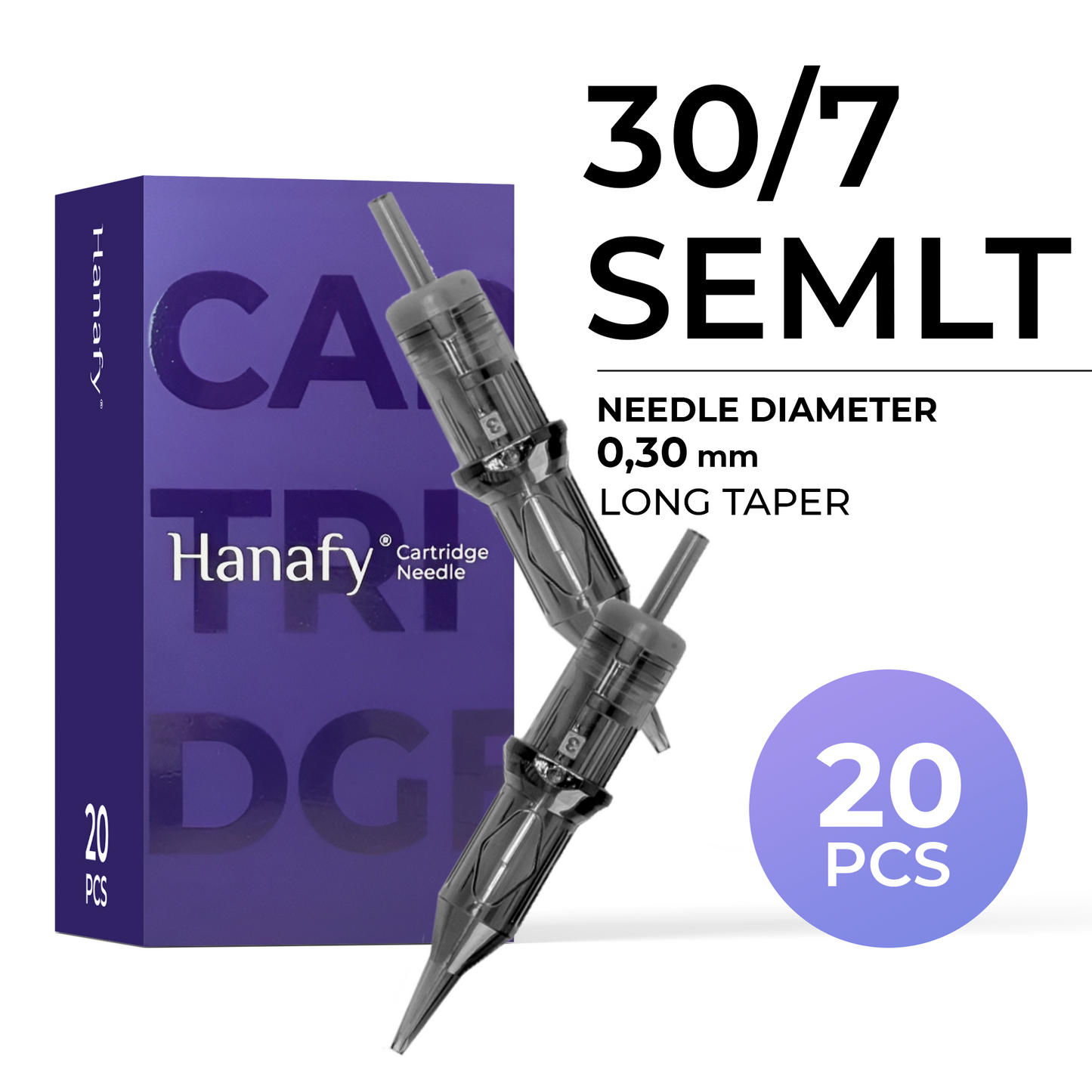 HANAFY PRO 30/7 SEMLT Cartridge Kit (20 pcs each)